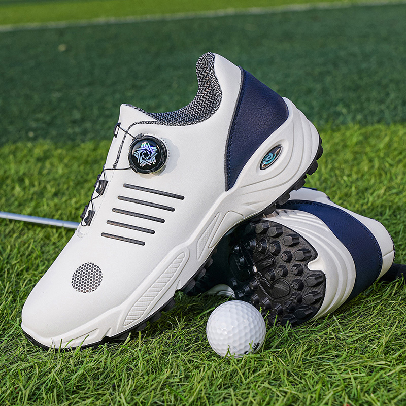 Golf Equipment Sales - 남성용 골프화, 편안한 안감, 가볍고 통기성