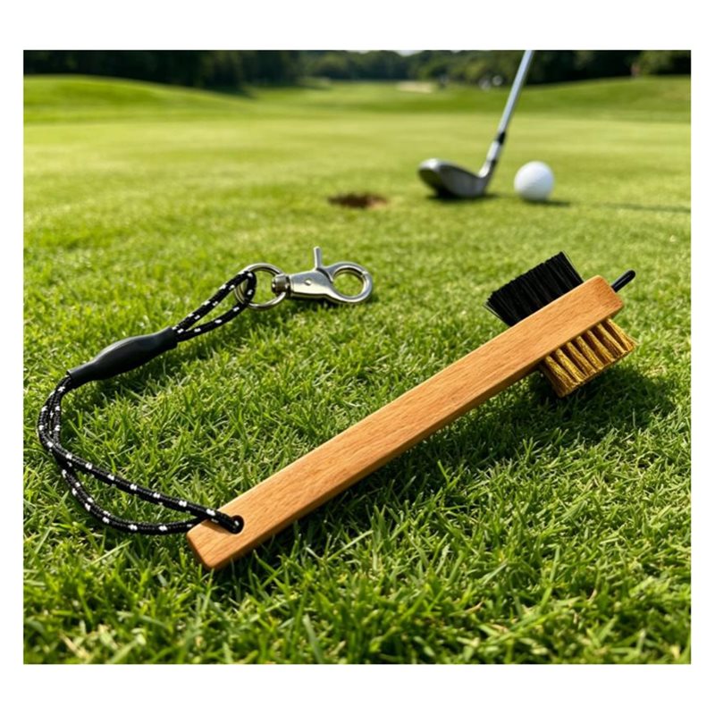 ABHS-나무 손잡이 골프 클럽 브러시(금속 홈 청소기 - Golf Equipment Sales 리뷰 및 가격