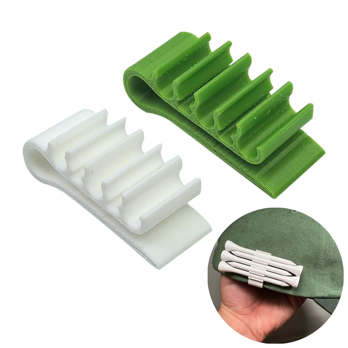3D 프린팅 골프 티 모자챙 클립, 골프 티 5개 수납 - Golf Equipment Holder 리뷰 및 가격