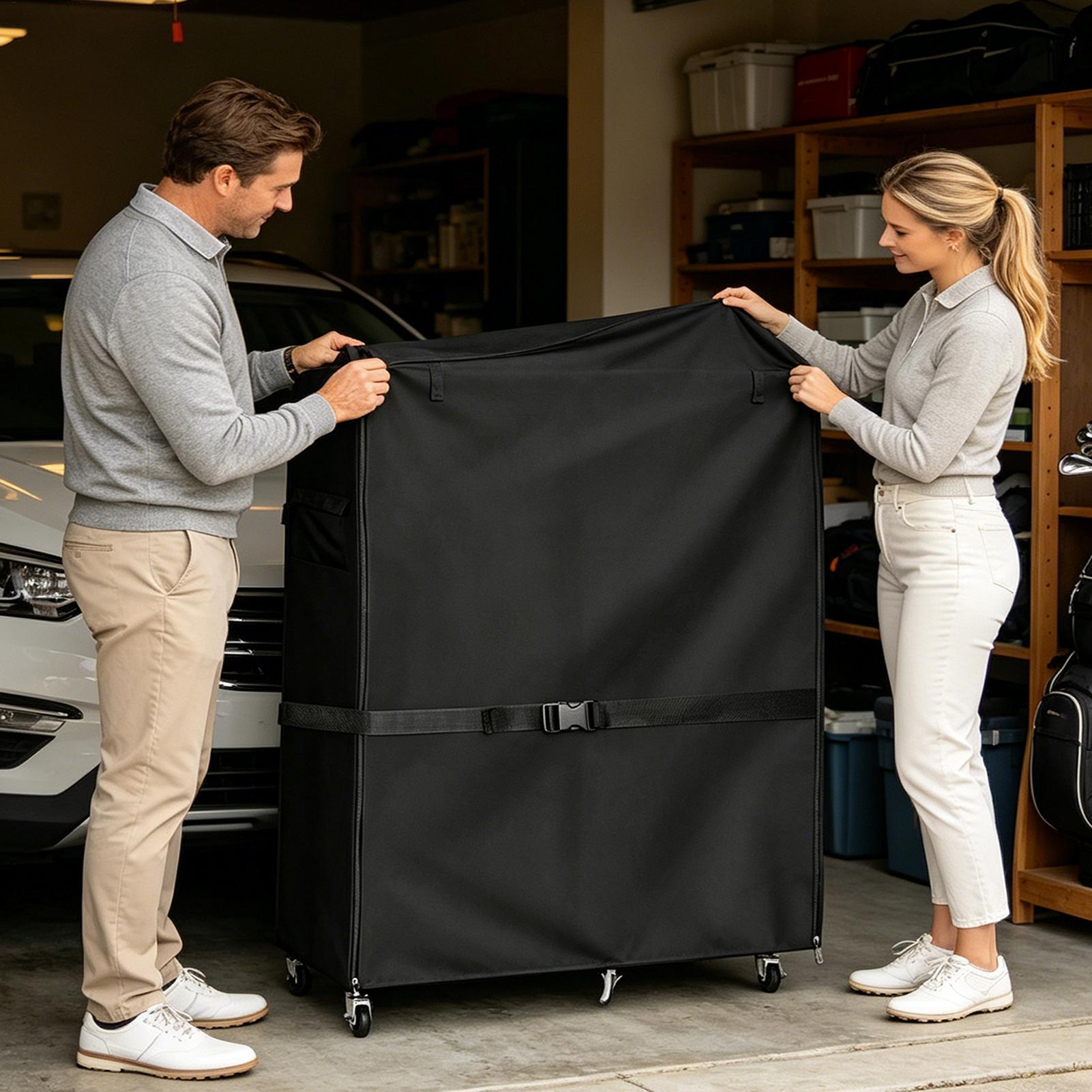 골프 가방 보관 랙 커버 옥스포드 차고 정리함 가드 골 - Golf Equipment Garage Organizer 리뷰 및 가격