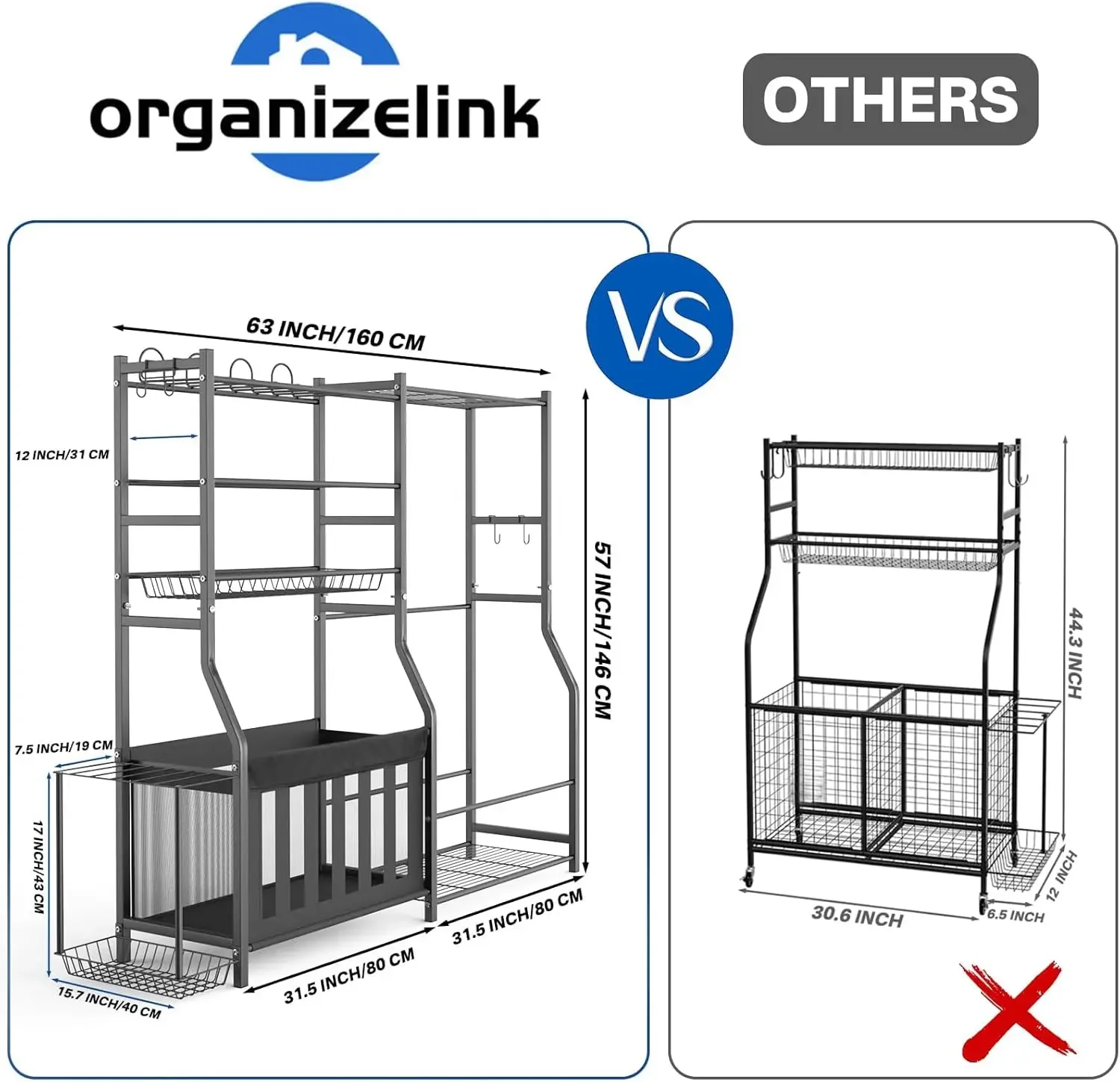 헤비 듀티 차고 스포츠 장비 정리함 올인원 골프백 보관 - Golf Equipment Garage Organizer 리뷰 및 가격