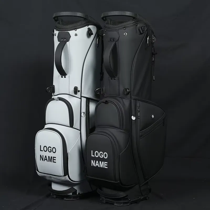 ASL 골프 커스텀 로고 스탠드 백 고품질 PU 가죽  - Golf Equipment Logos 리뷰 및 가격