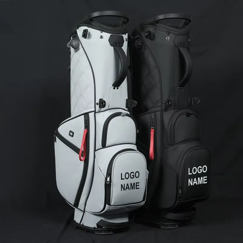 ASL 골프 커스텀 로고 스탠드 백 고품질 PU 가죽  - Golf Equipment Logos 리뷰 및 가격